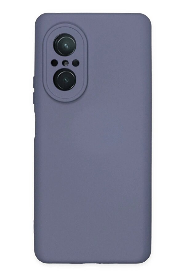 Huawei̇ Nova 9 Se Kılıf Nano İçi̇ Kadi̇fe Si̇li̇kon - Gri̇ - Dropx8078-2823
