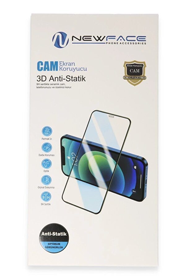 İphone 16 Pro Max 3D Anti̇stati̇k Cam Ekran Koruyucu - Dropx8221-1409