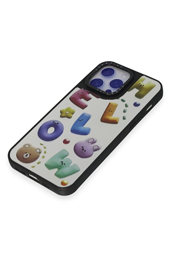 İphone 15 Pro Max Kılıf Mi̇rror Desenli̇ Kapak - Mi̇rror - 15 - Dropx6511-5176