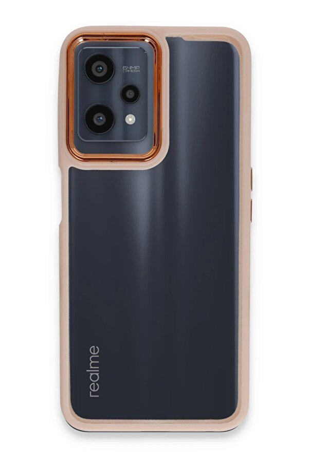 Realme 9 Pro 5G Kılıf Dora Kapak - Pudra - Dropx8331-4898