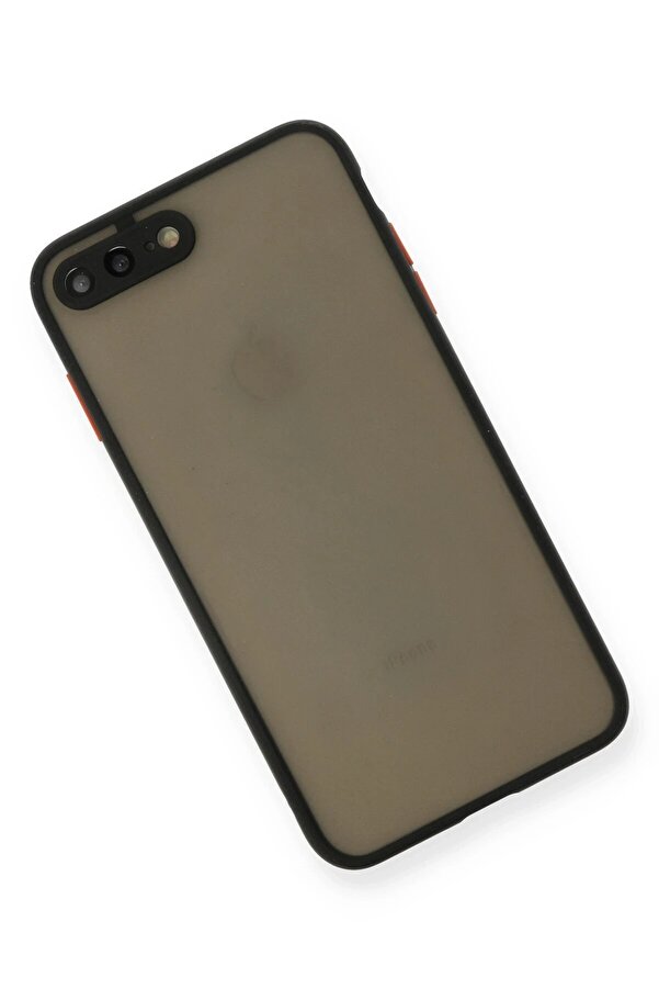 İphone 7 Plus Kılıf Montreal Si̇li̇kon Kapak - Si̇yah - Dropx7098-1692