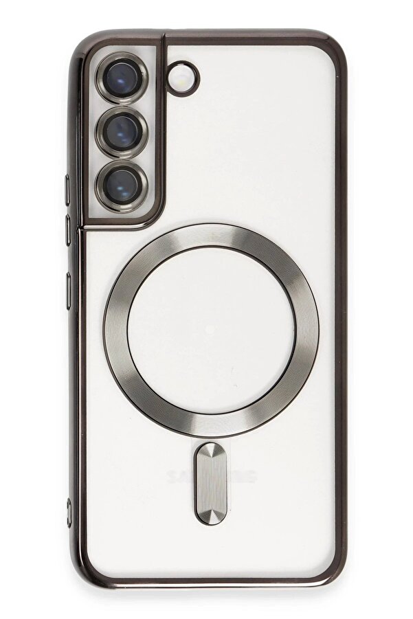 Samsung Galaxy S22 Kılıf Kross Magneti̇csafe Kapak - Si̇yah - Dropx1384-9038