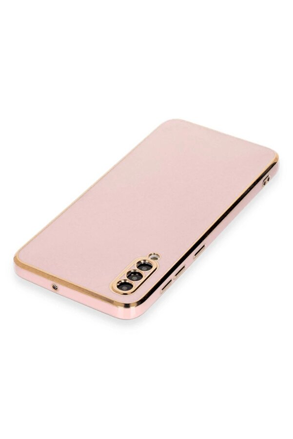 Samsung Galaxy A50 Kılıf Volet Si̇li̇kon - Pembe - Dropx2668-9587