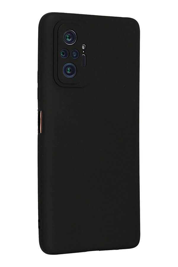 Xi̇aomi̇ Redmi̇ Note 10 Pro Kılıf Fi̇rst Si̇li̇kon - Si̇yah - Dropx1705-4389