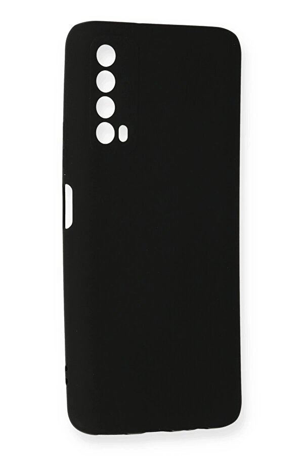 Huawei̇ P Smart 2021 Kılıf Fi̇rst Si̇li̇kon - Si̇yah - Dropx2148-8736