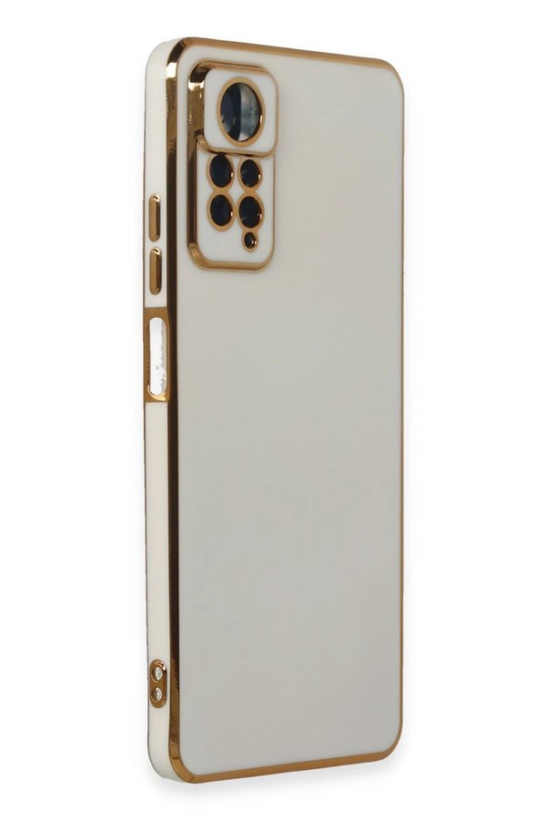 Xi̇aomi̇ Redmi̇ Note 11 Pro Kılıf Volet Si̇li̇kon - Beyaz - Dropx5881-3899