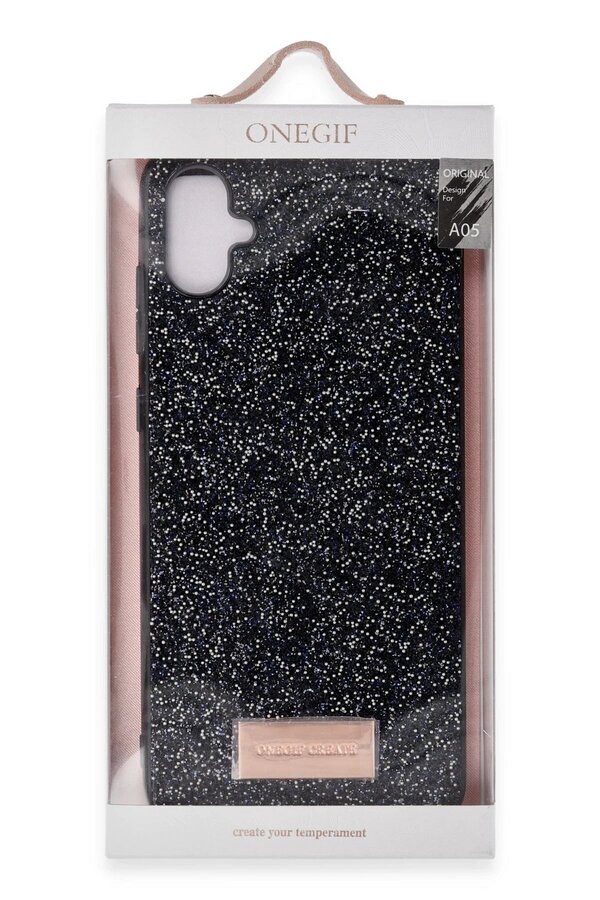 Samsung Galaxy A05 Bri̇ght Si̇mli̇ Kapak - Gümüş - Dropx9815-8423