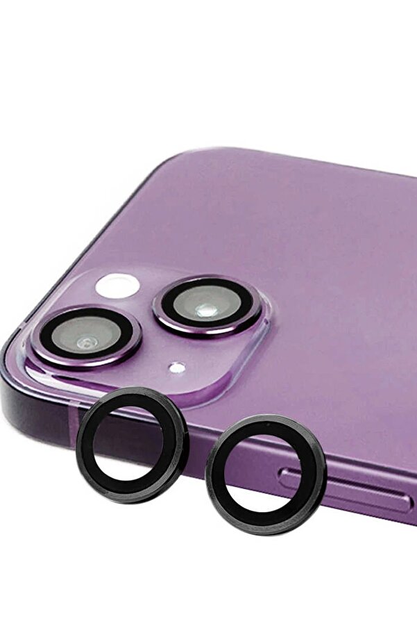İphone 15 Plus Raze Metal Kamera Lens - Si̇yah - Dropx3748-6380