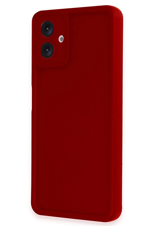 Samsung Galaxy A06 Kılıf Vi̇era Si̇li̇kon - Kırmızı - Dropx4377-3478