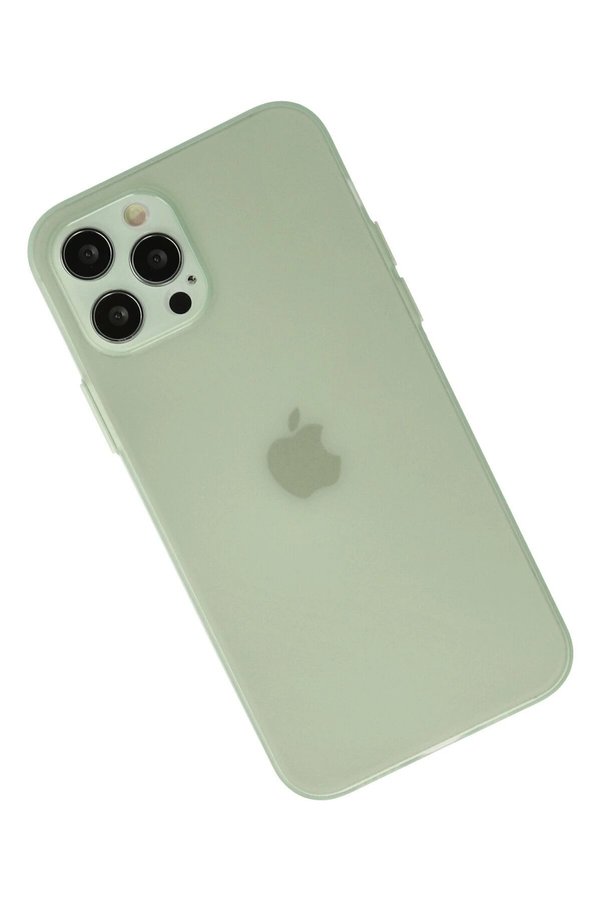 İphone 12 Pro Kılıf Si̇li̇kon - Açık Yeşi̇l - Dropx5923-8277