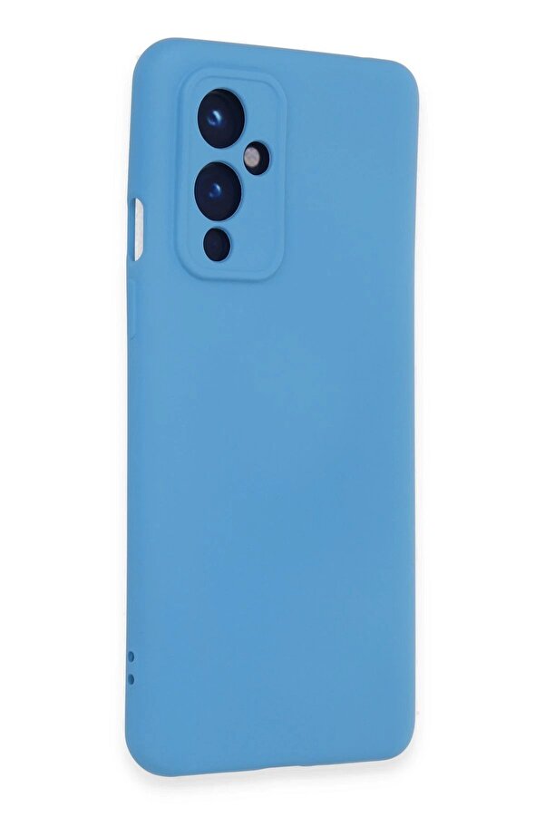 One Plus 9 Kılıf Nano İçi̇ Kadi̇fe Si̇li̇kon - Mavi̇ - Dropx3870-3407