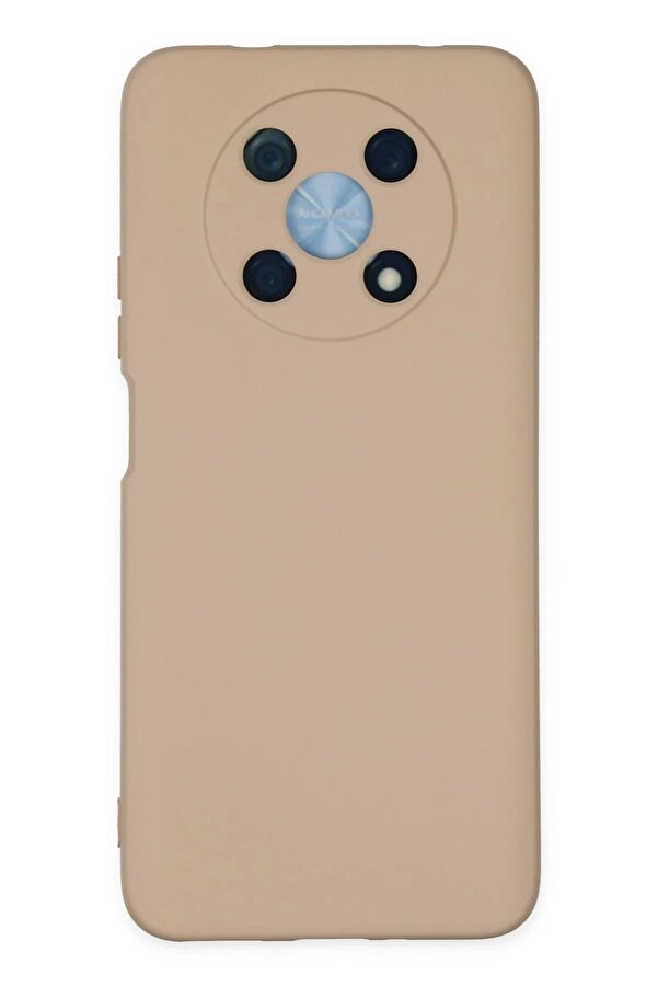 Huawei̇ Nova Y90 Kılıf Nano İçi̇ Kadi̇fe Si̇li̇kon - Pudra - Dropx2029-6409