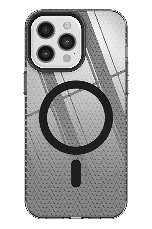 İphone 12 Pro Max Kılıf Beta Magneti̇csafe Si̇li̇kon - Si̇yah - Dropx7057-2330