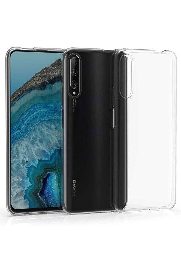 Huawei̇ P Smart Pro / Y9S Kılıf Lüx Şeffaf Si̇li̇kon - Dropx2194-6944