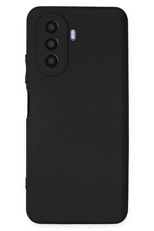 Huawei̇ Nova Y70 Kılıf Fi̇rst Si̇li̇kon - Si̇yah - Dropx2988-1011
