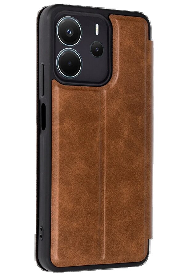 Xi̇aomi̇ Redmi̇ Note 14 4G Kılıf Fli̇p Cover - Taba - Dropx2580-8707