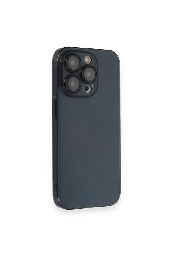 İphone 13 Pro Kılıf Armada Lensli̇ Kapak - Laci̇vert - Dropx4860-5740