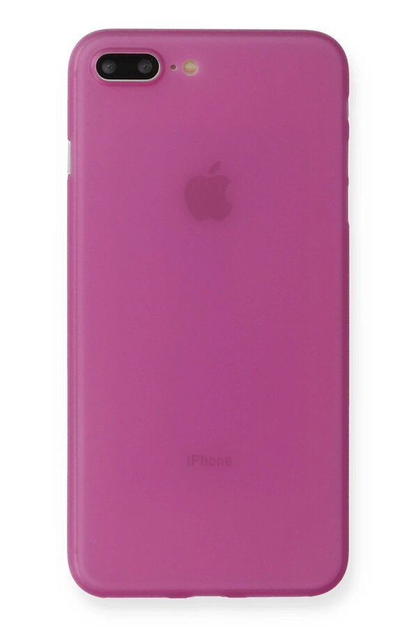 İphone 7 Plus Kılıf Pp Ultra İnce Kapak - Pembe - Dropx2259-2340
