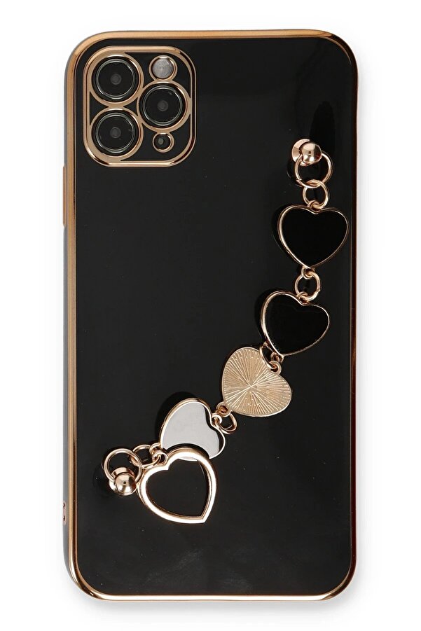 İphone 11 Pro Max Kılıf Esi̇la Si̇li̇kon - Si̇yah - Dropx1910-8892