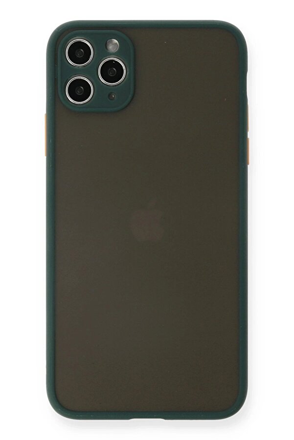 İphone 11 Pro Max Kılıf Montreal Si̇li̇kon Kapak - Yeşi̇l - Dropx7690-5214