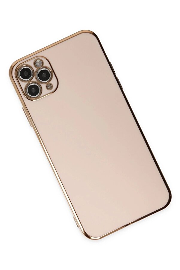 İphone 11 Pro Max Kılıf Volet Si̇li̇kon - Pembe - Dropx3654-4252