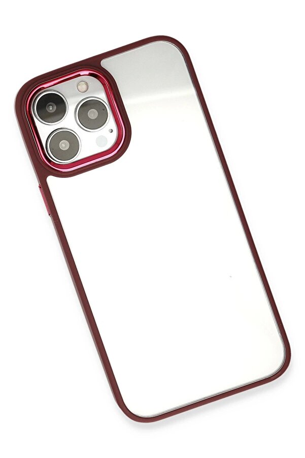 İphone 14 Pro Max Kılıf Dora Kapak - Kırmızı - Dropx2958-5768