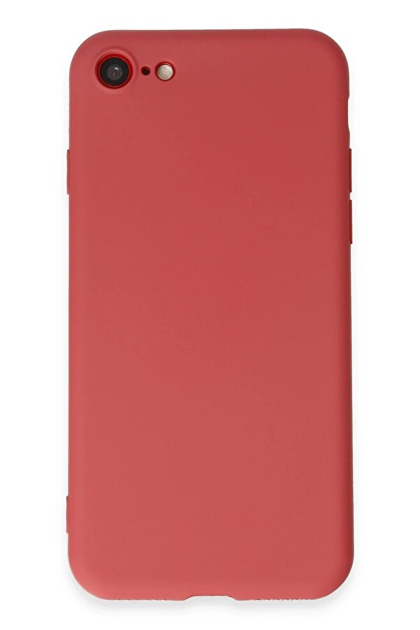İphone 7 Kılıf Fi̇rst Si̇li̇kon - Ki̇remi̇t - Dropx9117-3849