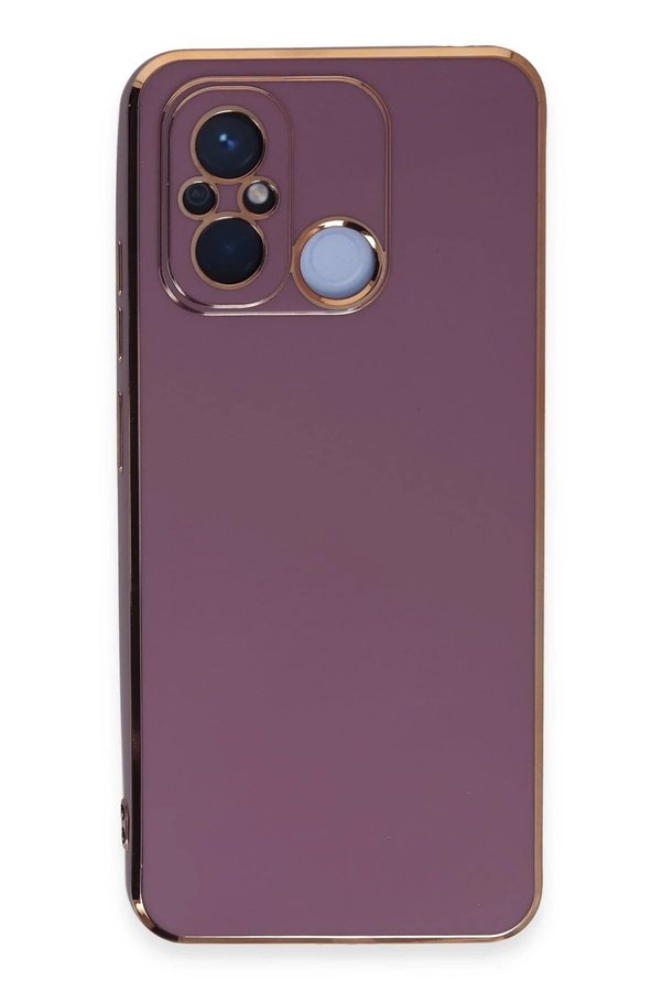 CepteToptan Xiaomi Redmi 12C Kılıf Volet Silikon - Mor - DROPX5320-2430
