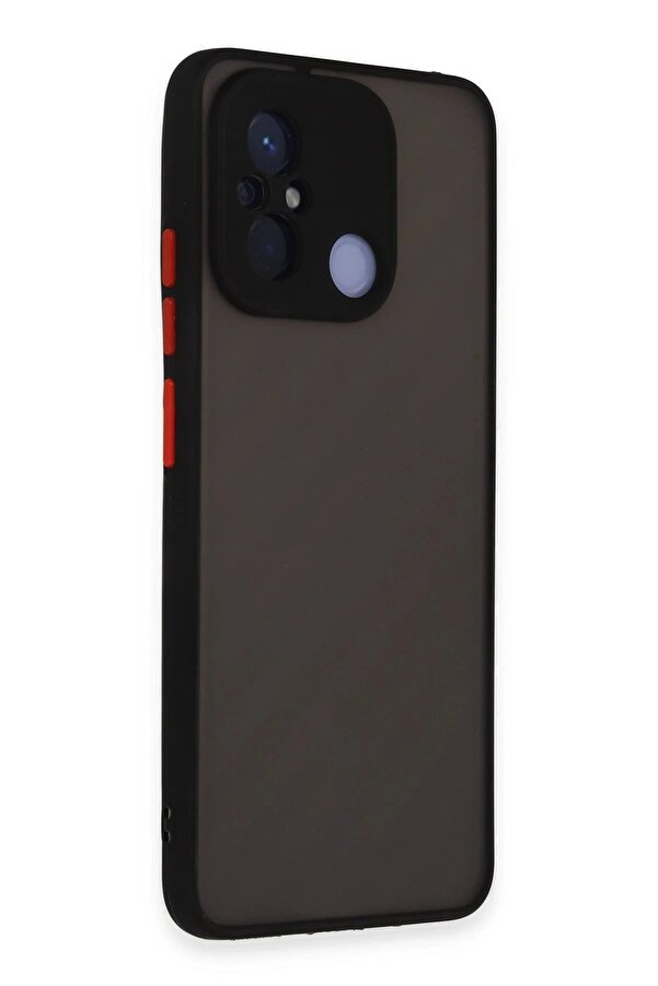 Xi̇aomi̇ Redmi̇ 12C Kılıf Montreal Si̇li̇kon Kapak - Si̇yah - Dropx6054-4637
