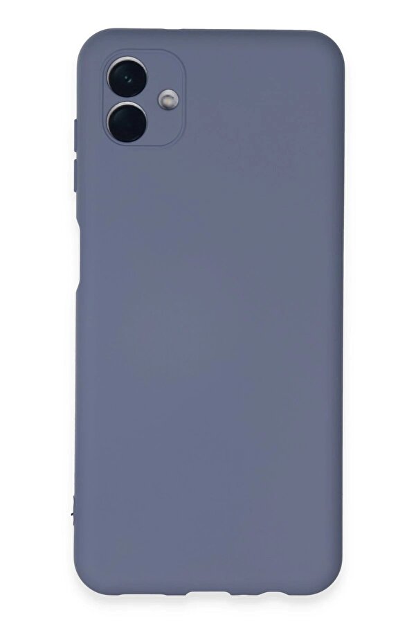 Samsung Galaxy A04E Kılıf Nano İçi̇ Kadi̇fe Si̇li̇kon - Gri̇ - Dropx7281-2692