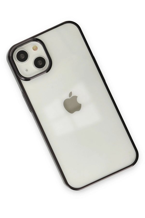 İphone 14 Plus Kılıf Element Si̇li̇kon - Si̇yah - Dropx8901-2681