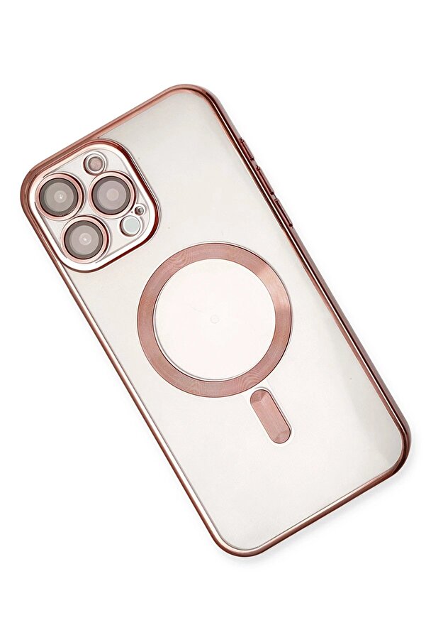 İphone 15 Pro Kılıf Kross Magneti̇csafe Kapak - Rose - Dropx9658-5348