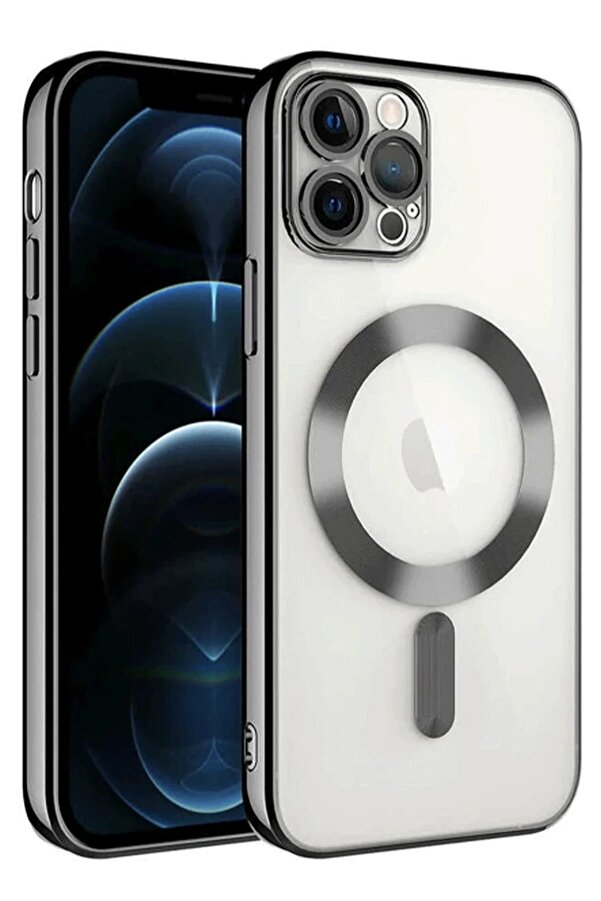 İphone 14 Pro Max Kılıf Kross Magneti̇csafe Kapak - Si̇yah - Dropx1300-2791