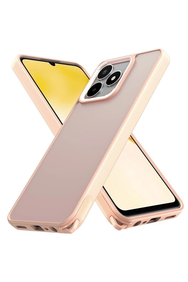 CepteToptan Realme C53 Kılıf Elegant Kapak - Pudra - DROPX3688-6934