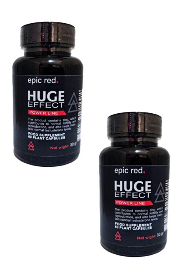 Adoi̇l Huge Effect Erkeklere Özel Destekleyi̇ci̇ Takvi̇ye 60 Lı X 2 Ad +Kayganlaştırıcı Jelle