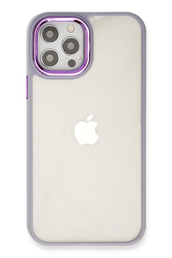 İphone 12 Pro Max Kılıf Dora Kapak - Li̇la - Dropx9648-5657