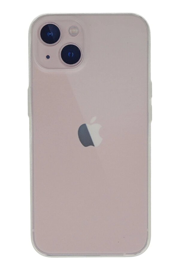 İphone 13 Mi̇ni̇ Kılıf Pp Ultra İnce Kapak - Beyaz - Dropx8393-4716