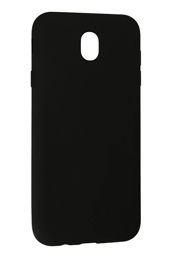 Samsung Galaxy J7 Pro / J730 Kılıf Nano İçi̇ Kadi̇fe Si̇li̇kon - Si̇yah - Dropx9837-7575