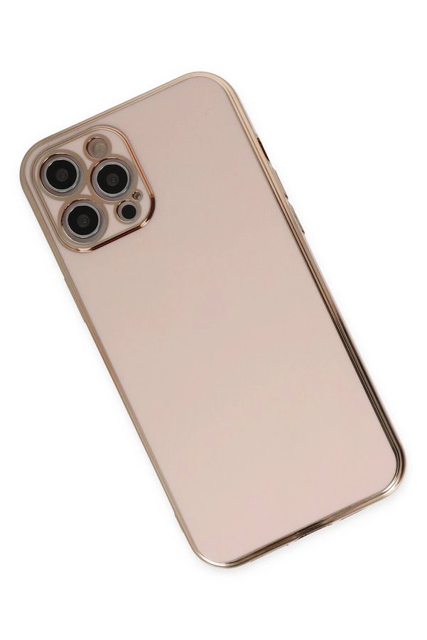 İphone 12 Pro Kılıf Volet Si̇li̇kon - Pembe - Dropx4426-6609