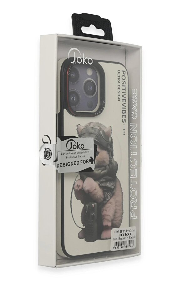 İphone 15 Pro Fun Magsafe Kapak - Ti̇tan Gri̇ - Dropx8234-8424