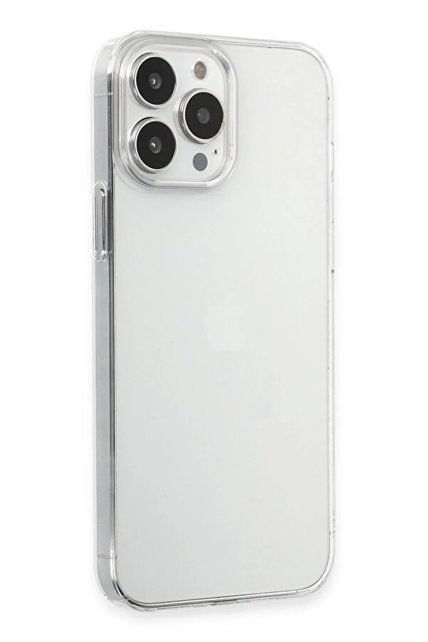İphone 15 Pro Max Kılıf Pc Sert Şeffaf Kapak - Şeffaf - Dropx1593-6825