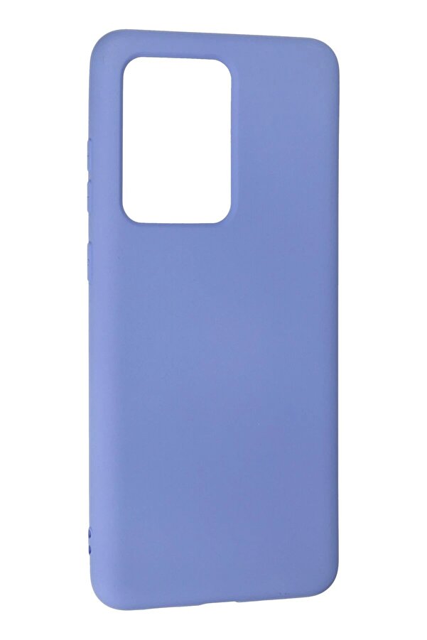 Samsung Galaxy S20 Ultra Kılıf Nano İçi̇ Kadi̇fe Si̇li̇kon - Li̇la - Dropx3122-5692