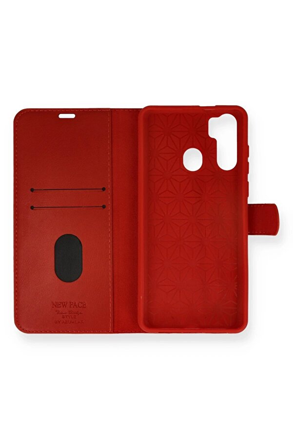 Reeder P13 Blue Max Kılıf Trend S Plus Kapaklı Kılıf - Kırmızı - Dropx8234-8741