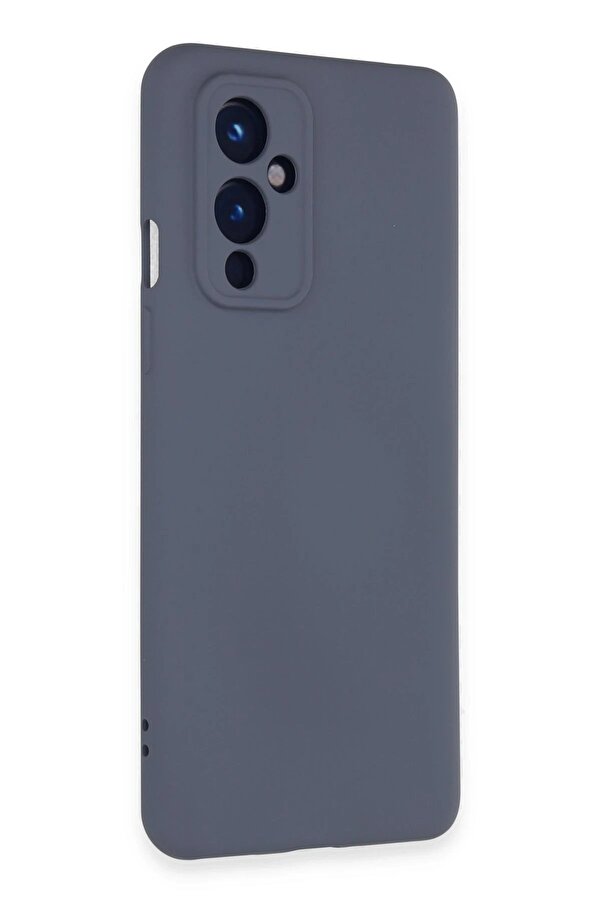 One Plus 9 Kılıf Nano İçi̇ Kadi̇fe Si̇li̇kon - Gri̇ - Dropx4872-9612