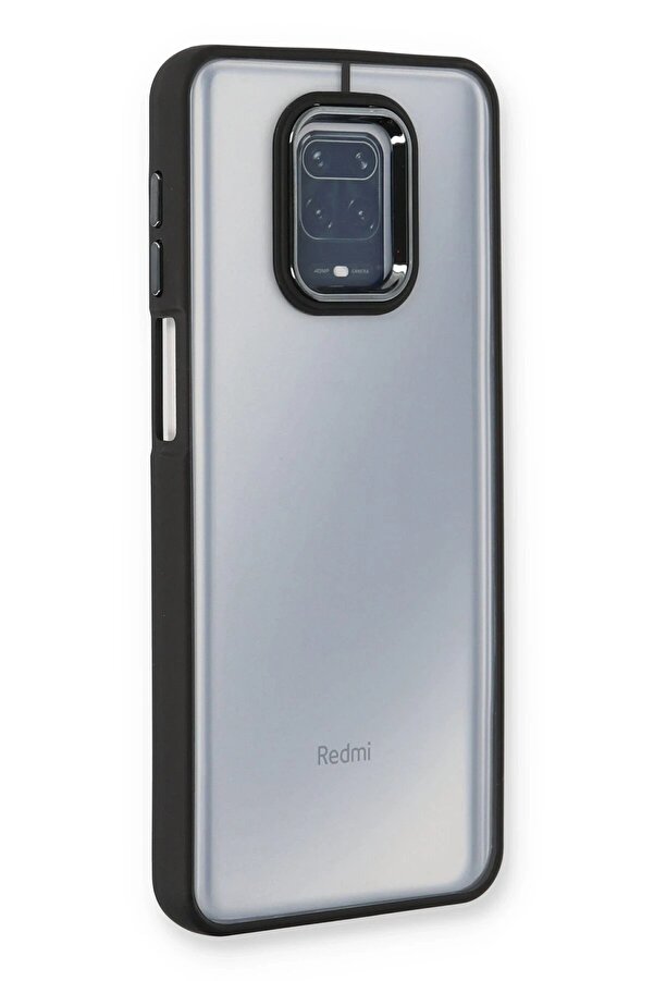 Xi̇aomi̇ Redmi̇ Note 9 Pro Kılıf Dora Kapak - Si̇yah - Dropx6835-5748