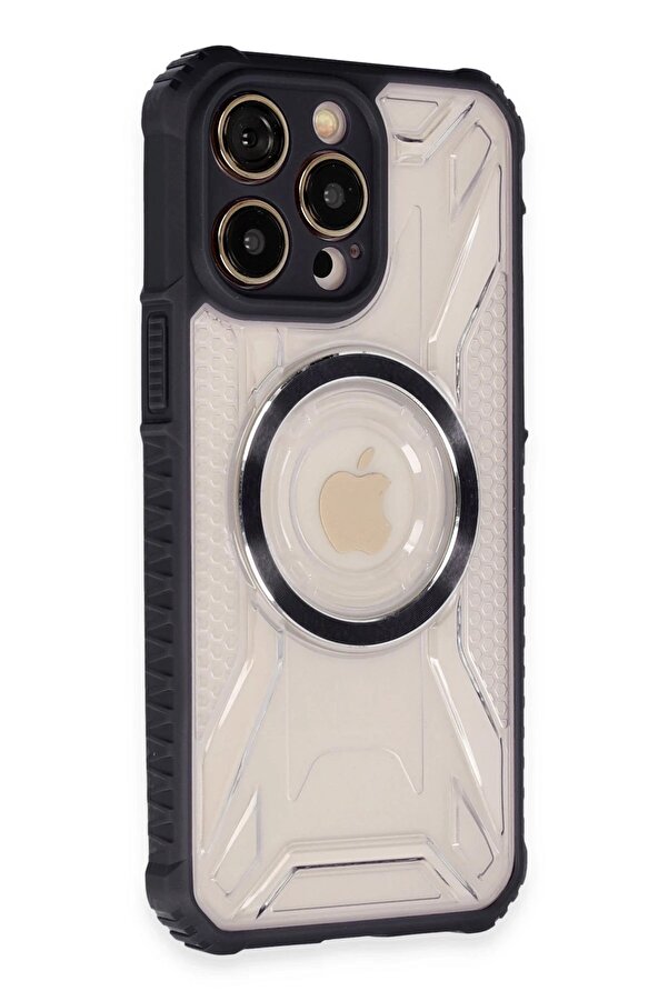İphone 14 Pro Max Kılıf Prag Magneti̇csafe Kapak - Si̇yah - Dropx1354-5405