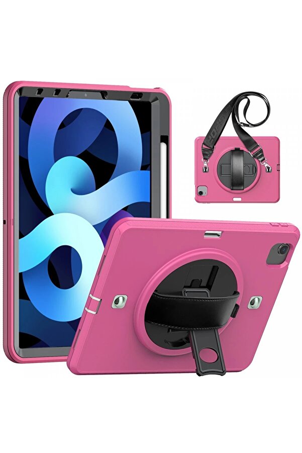 İpad Pro 11 (2020) Kılıf Strap-C Otterbox Tablet Kapak - Pembe - Dropx5551-6043