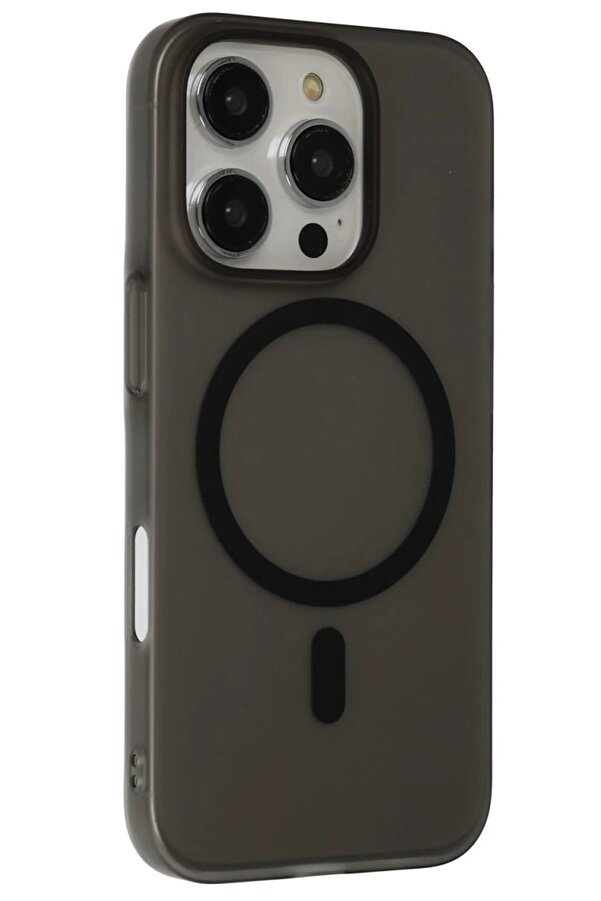 İphone 16 Pro Max Tuna Pc Sli̇m Magsafe Kapak - Si̇yah - Dropx1420-6047
