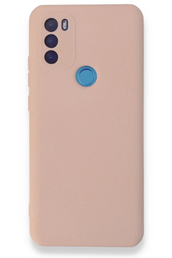 General Mobi̇le Gm 21 Plus Kılıf Nano İçi̇ Kadi̇fe Si̇li̇kon - Pudra - Dropx4368-3217