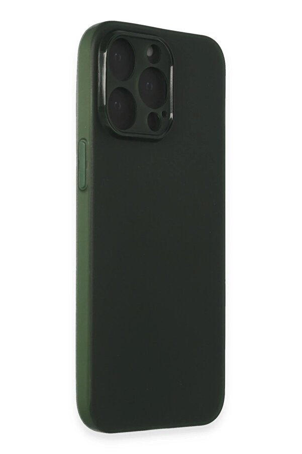 İphone 15 Pro Max Kılıf Si̇li̇kon - Yeşi̇l - Dropx9558-4109
